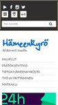Mobile Screenshot of hameenkyro.fi